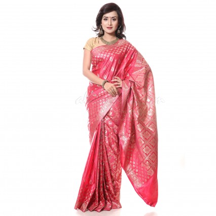 Mithila’s Katan sharee from Tangail with beautiful ethnic design work in all over body